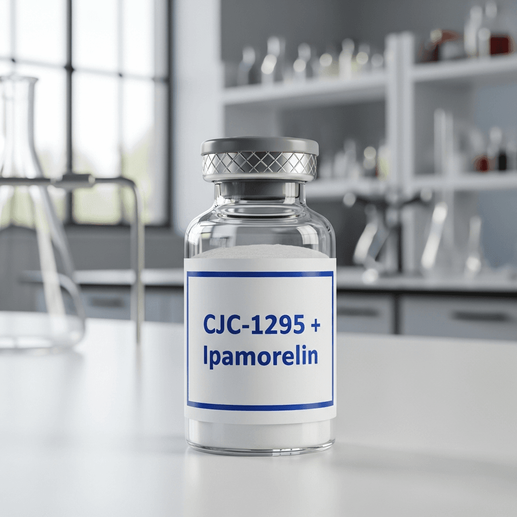 Lyze Labs CJC-1295 + Ipamorelin Blend 10mg*10vials - Verified >99% Purity HPLC Research Standard