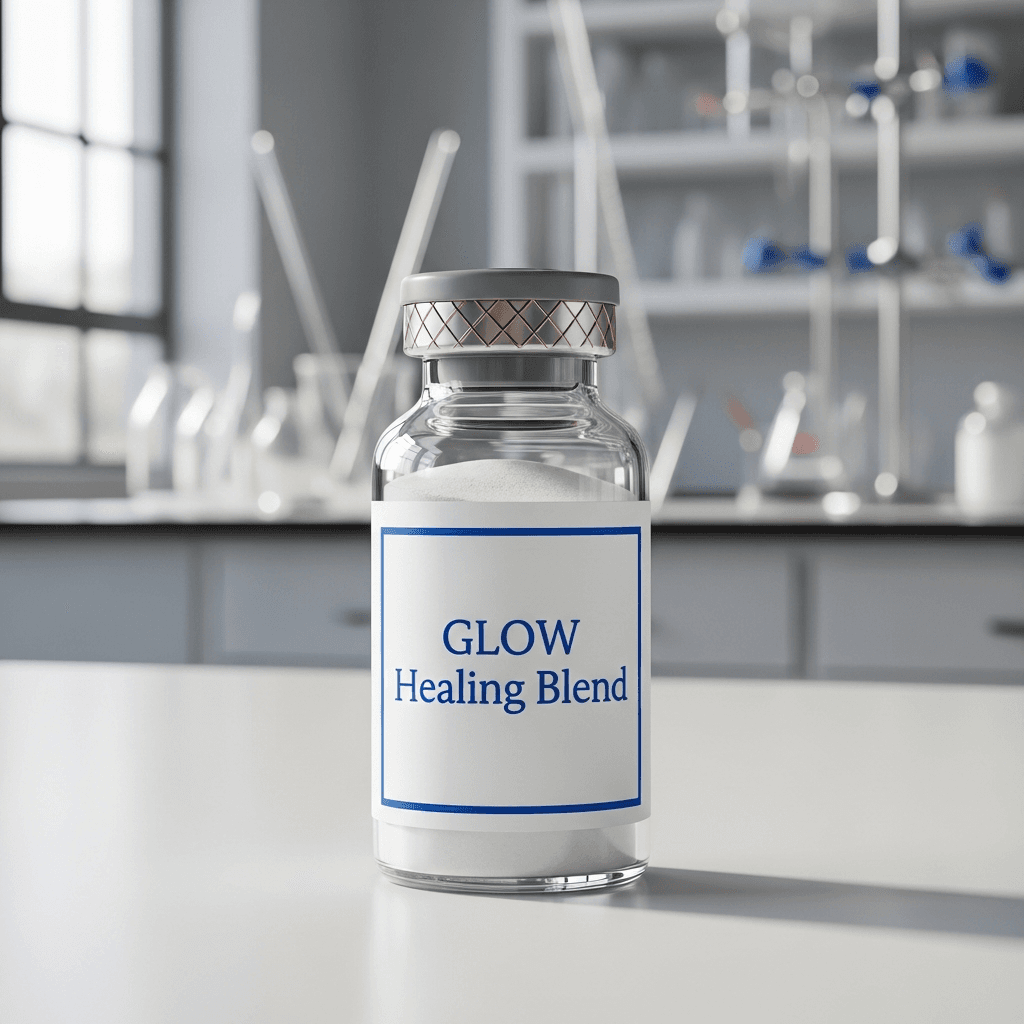 Lyze Labs GLOW Healing Blend (TB+BPC+GHK) 70mg*10vials - Verified >99% Purity HPLC Research Standard