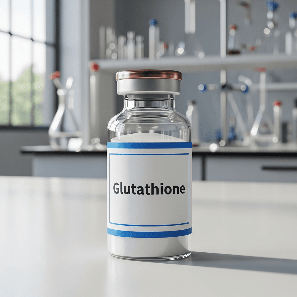 Lyze Labs 글루타티온 (Glutathione) 600mg*10vials - Verified >99% Purity HPLC Research Standard