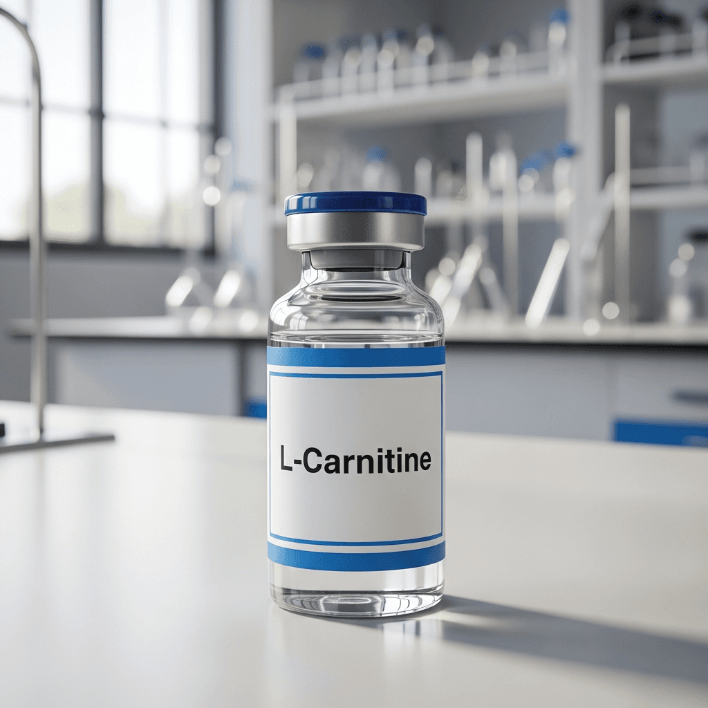 Lyze Labs L-Carnitine 600mg 10ml*10vials - Verified >99% Purity HPLC Research Standard
