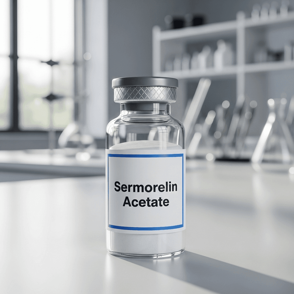 Lyze Labs Sermorelin Acetate 5mg*10vials - Verified >99% Purity HPLC Research Standard