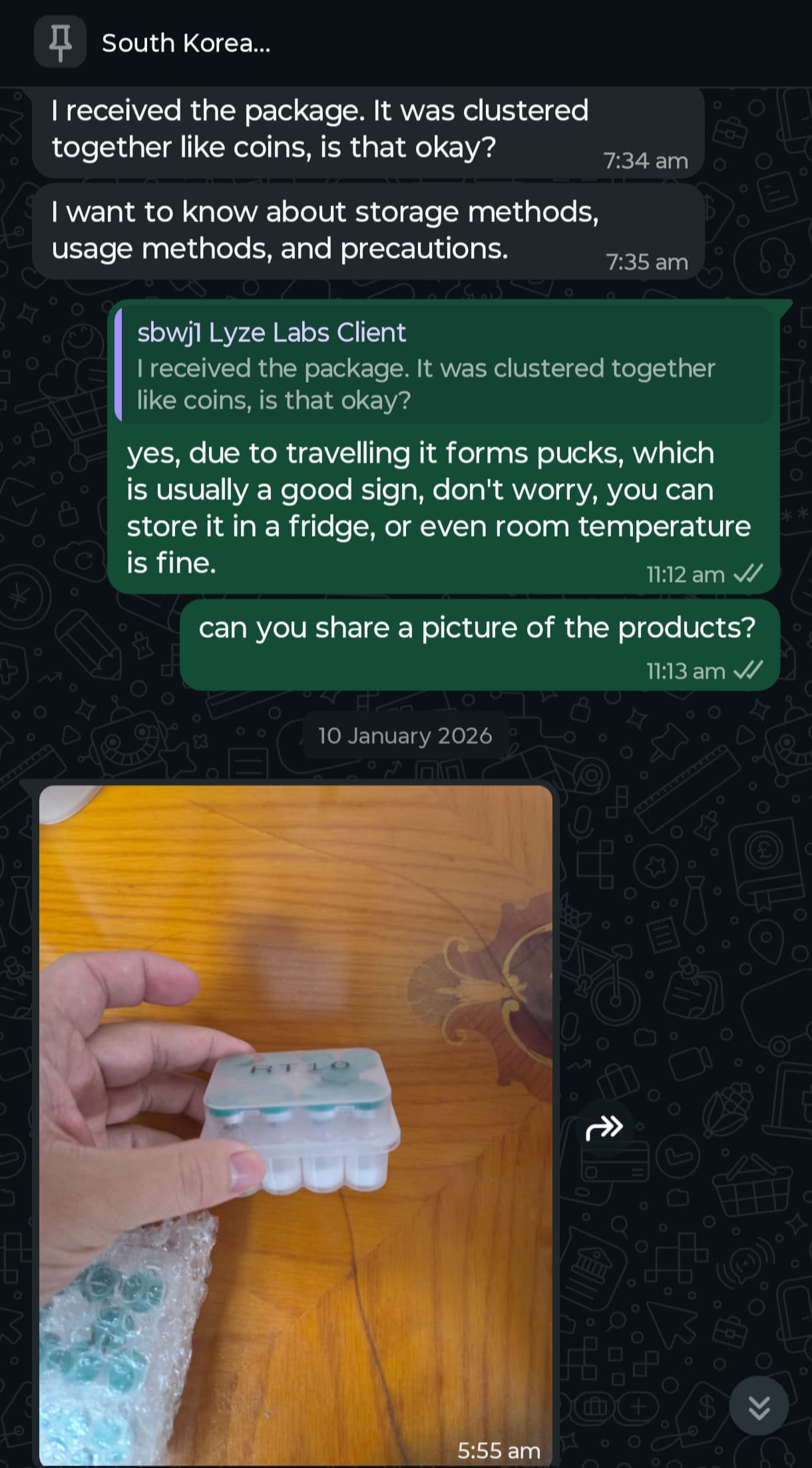 Verified delivery to South Korea - Retatrutide Research Kit