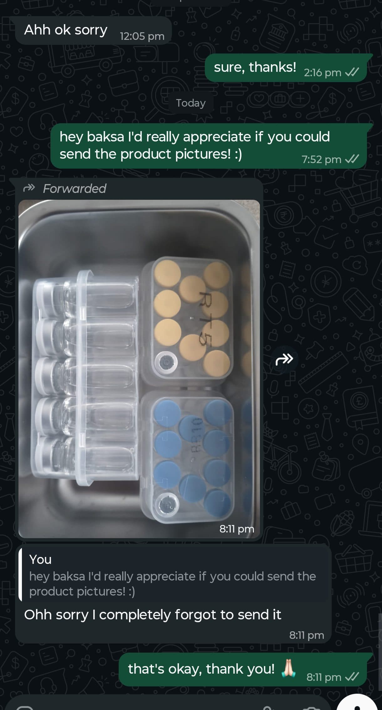 Verified delivery to Germany - Research Peptide Kit