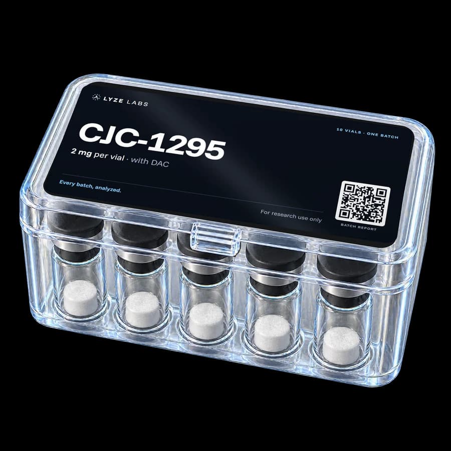 Lyze Labs CJC-1295 With DAC 2mg*10vials - Verified >99% Purity HPLC Research Standard