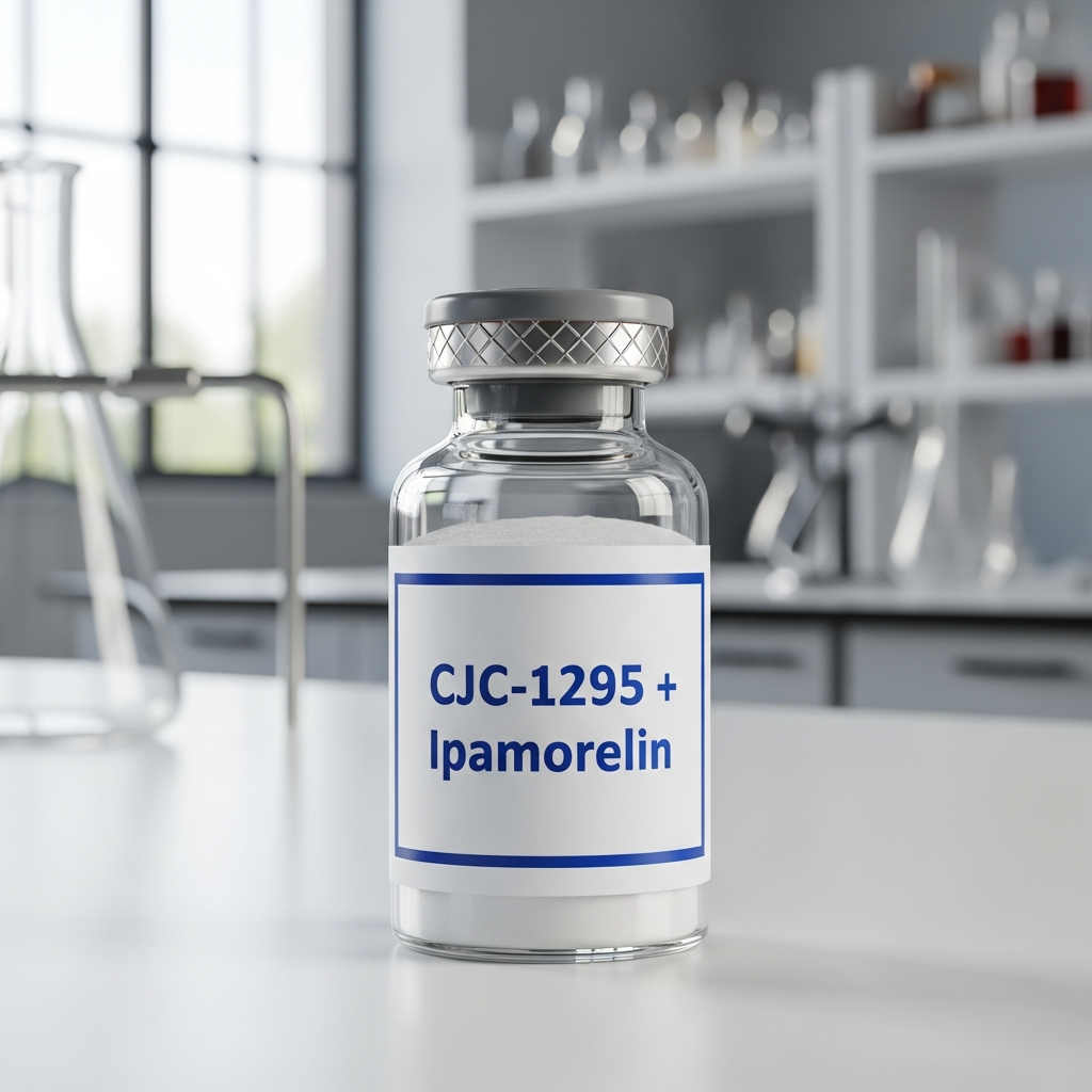Lyze Labs CJC-1295 + Ipamorelin Blend 10mg*10vials - Verified >99% Purity HPLC Research Standard