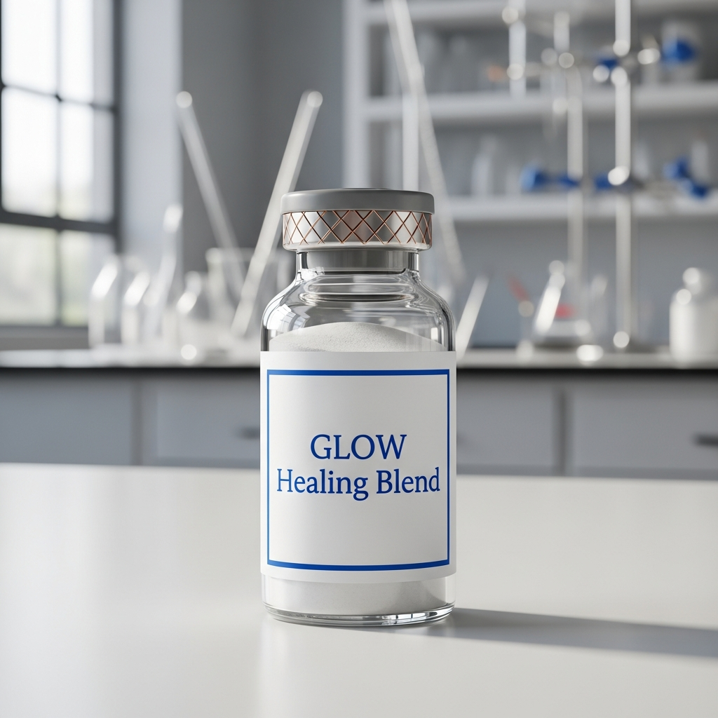 Lyze Labs GLOW Healing Blend (TB+BPC+GHK) 70mg*10vials - Verified >99% Purity HPLC Research Standard