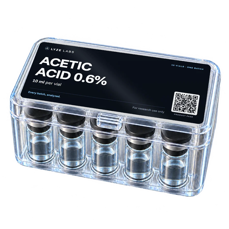 Acetic Acid 0.6% - Add-On 10ml x 10 Vials